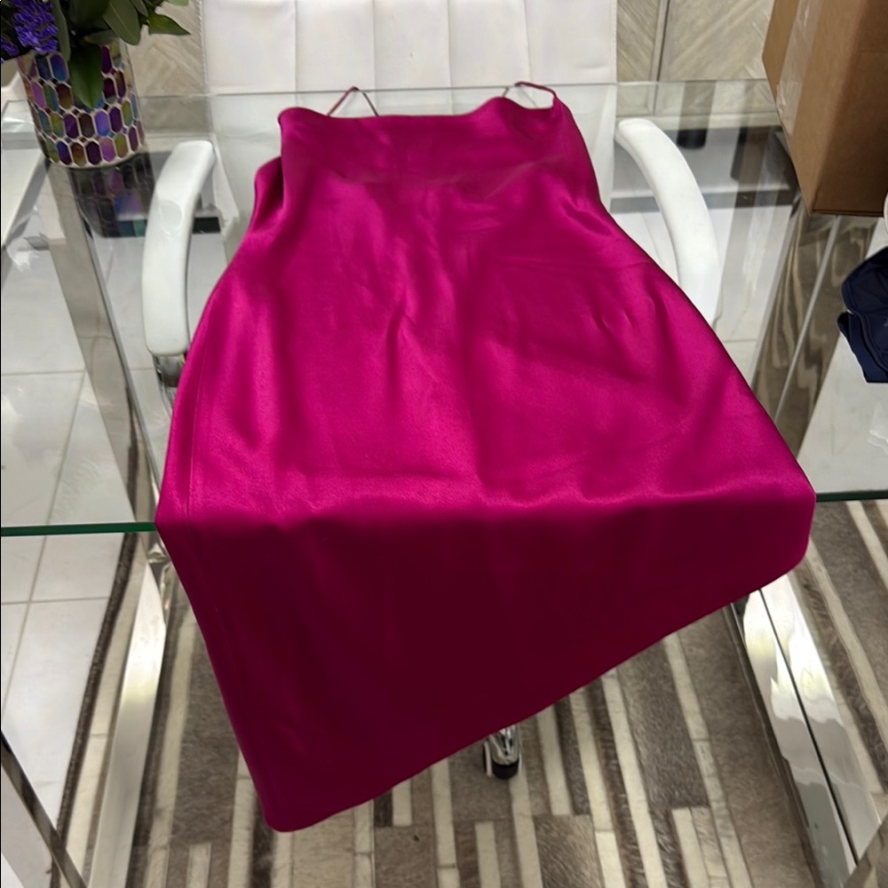 Alice + Olivia Pink Sheath Cocktail Dress